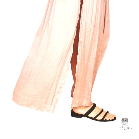 Bronze Satin Maxi Skirt Size M - Picture 5 of 8